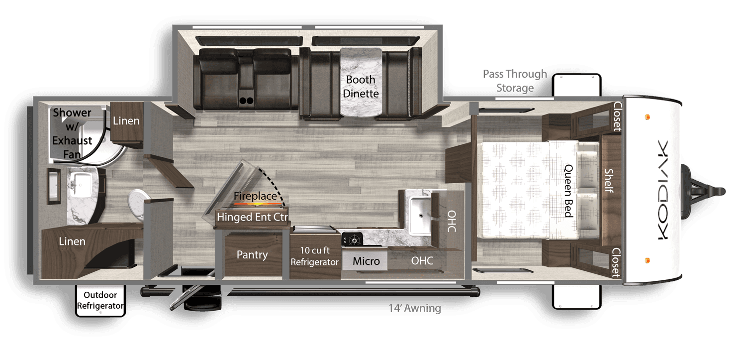 260RBSL Floorplan 