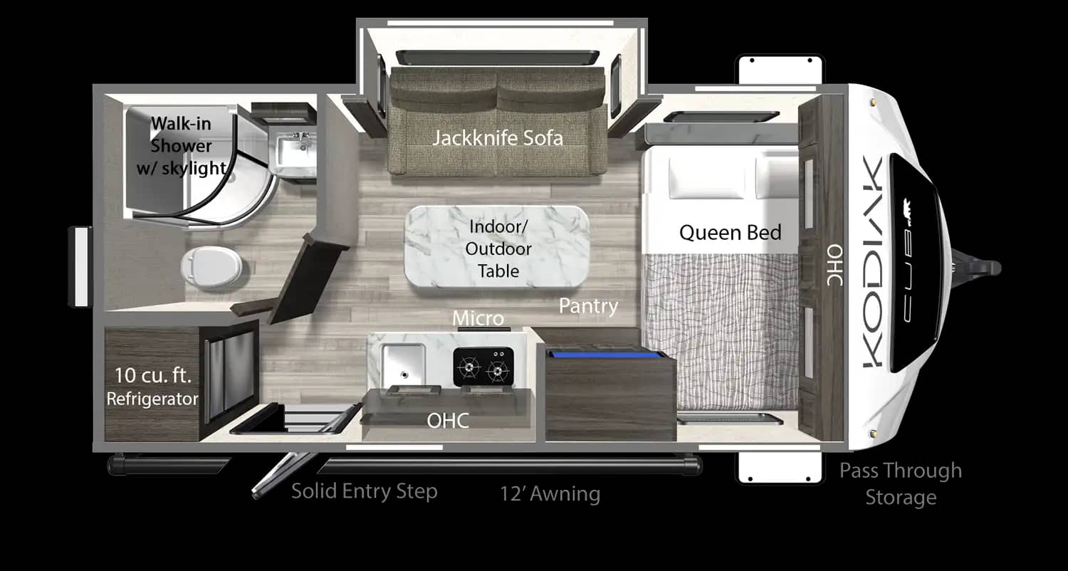 160RB Floorplan 