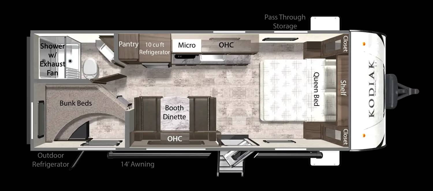 220BHS Floorplan 