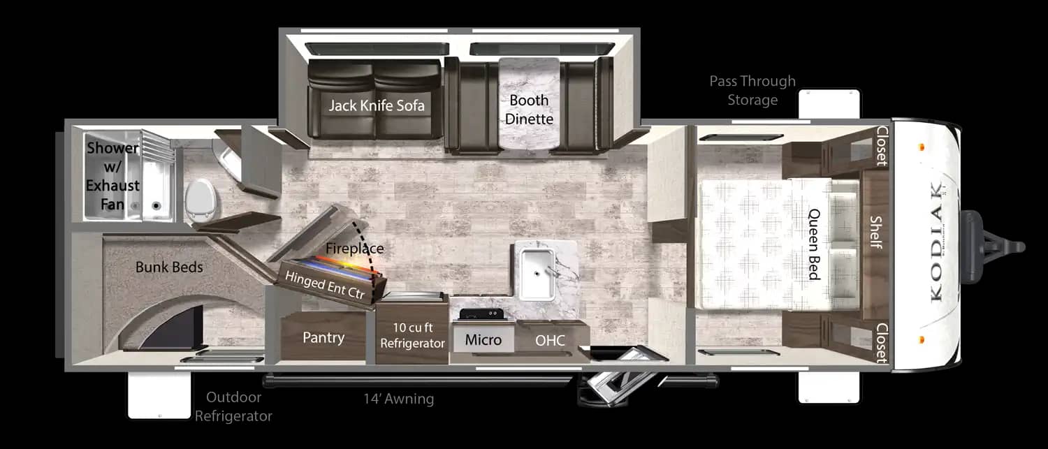 270BHSL Floorplan 