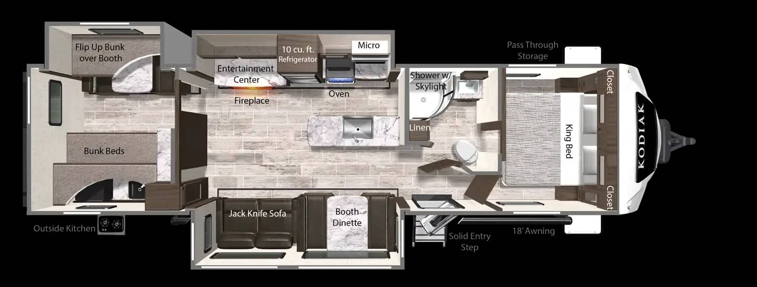 3321BHSL Floorplan 