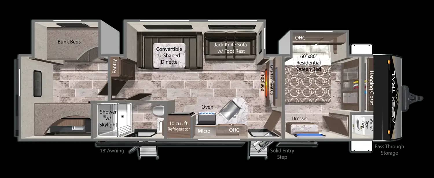 3400BHS Floorplan 