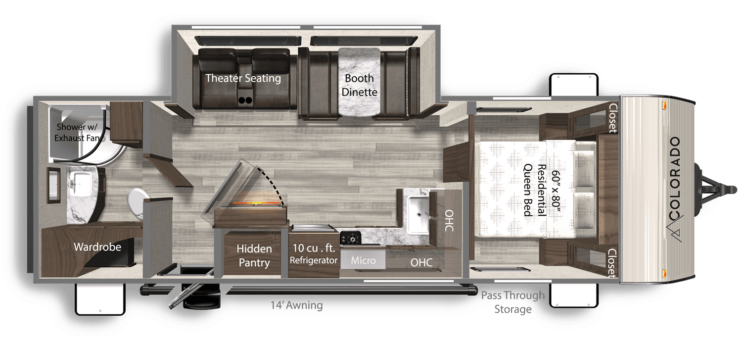 260RBSL Floorplan 