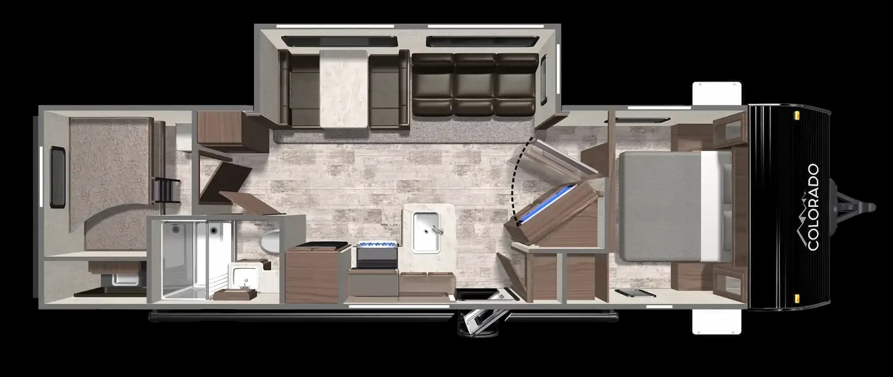 Colorado 29TBC Floorplan