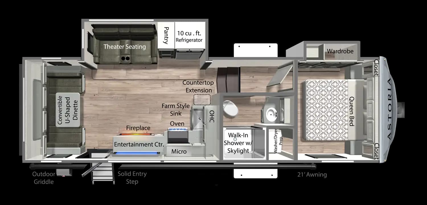 250RD Floorplan 