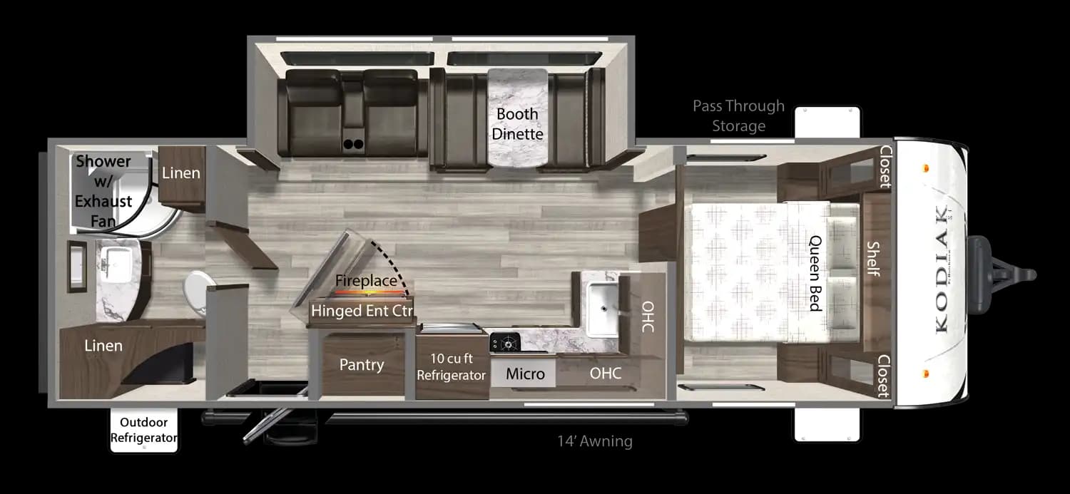 260RBSL Floorplan 