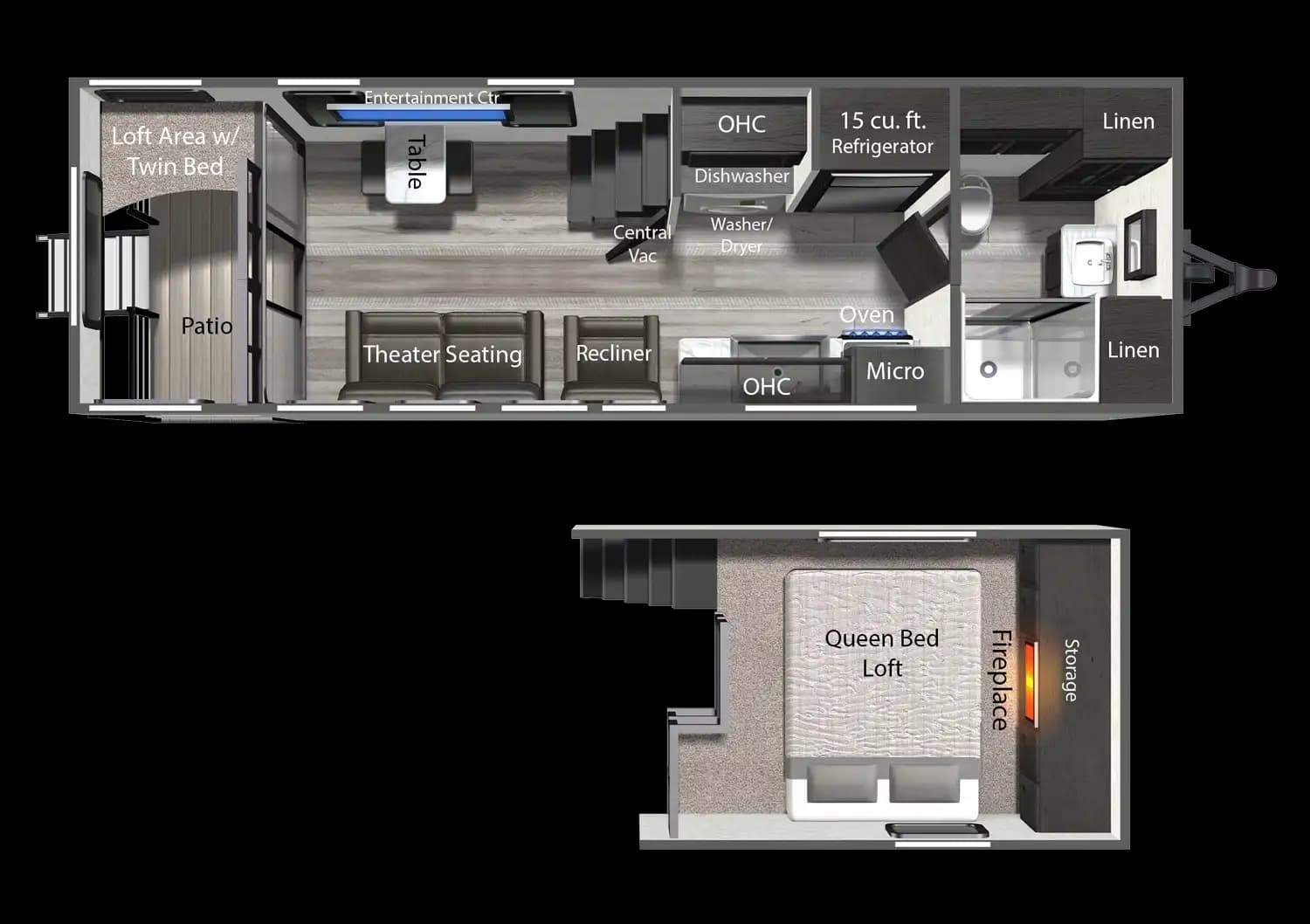 260TH Loft Floorplan