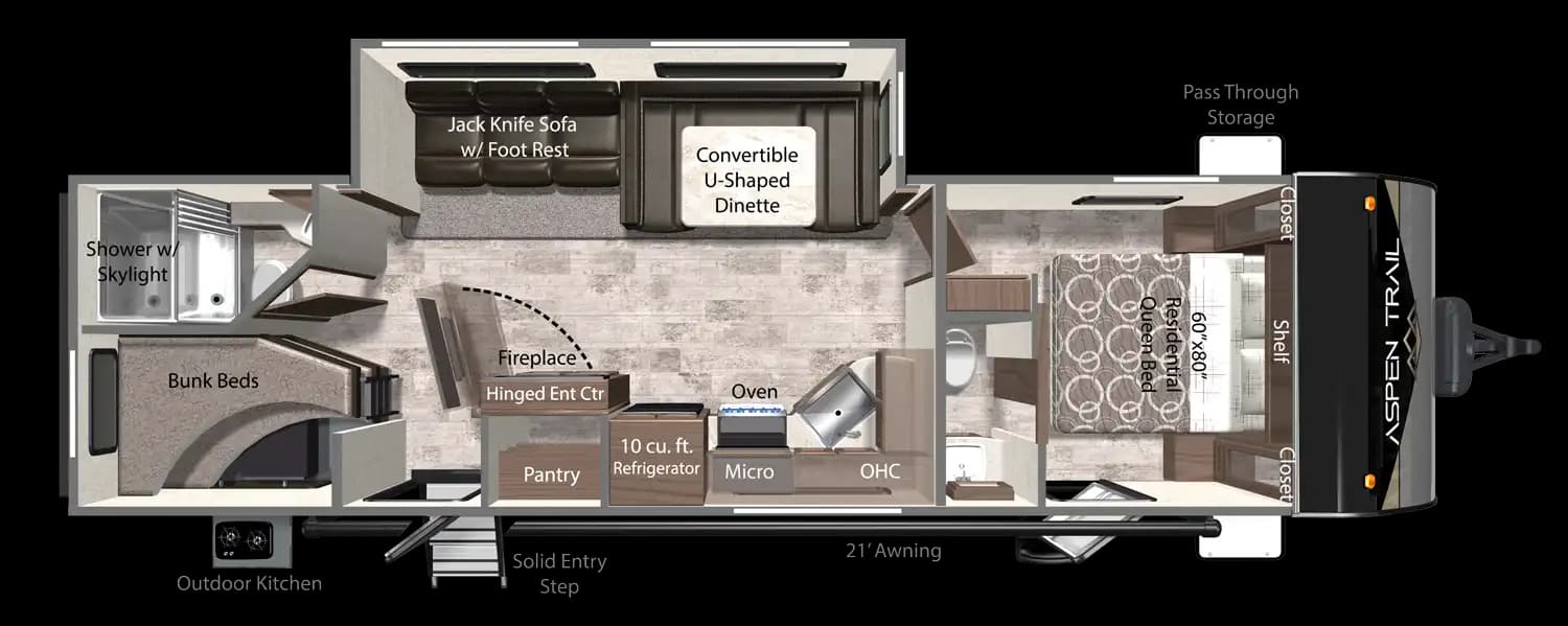 3020BHS Floorplan 