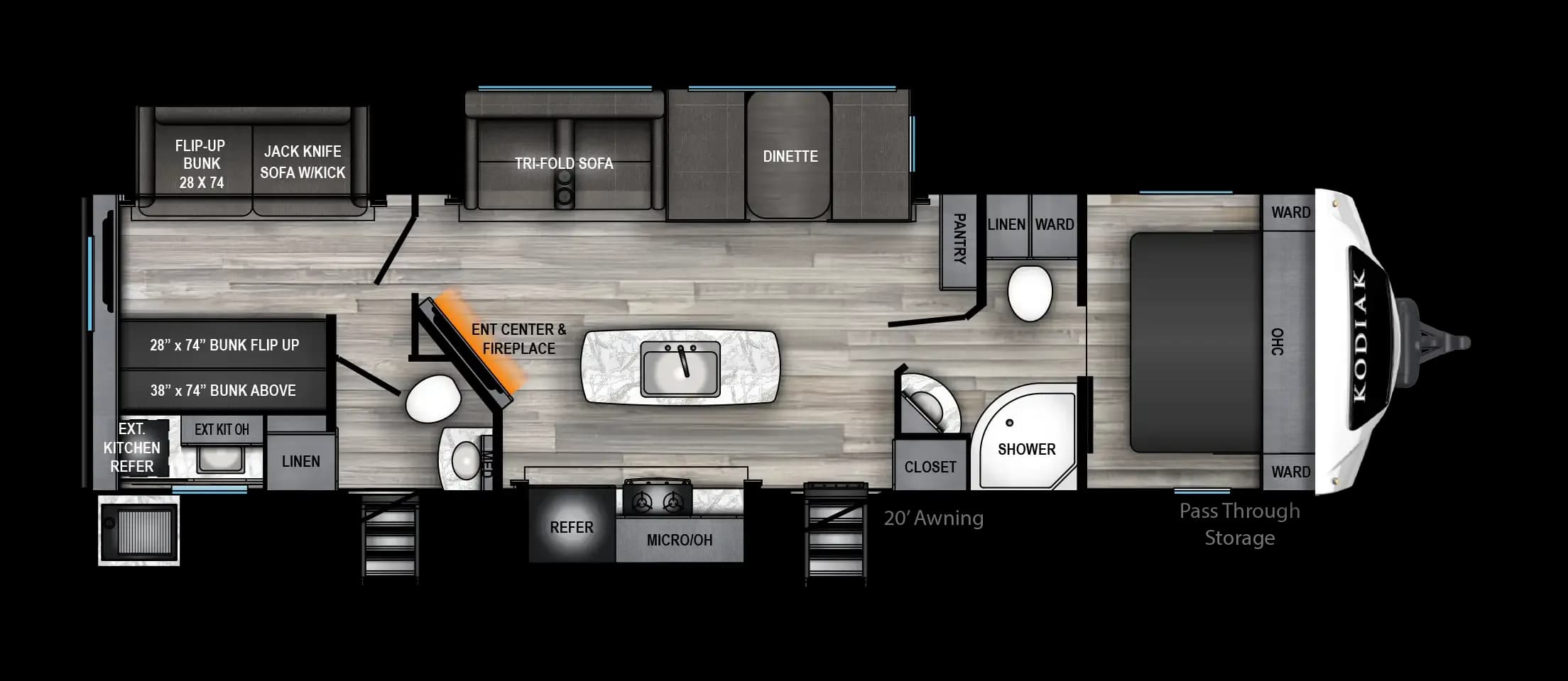 Kodiak Ultimate 3420BHTS